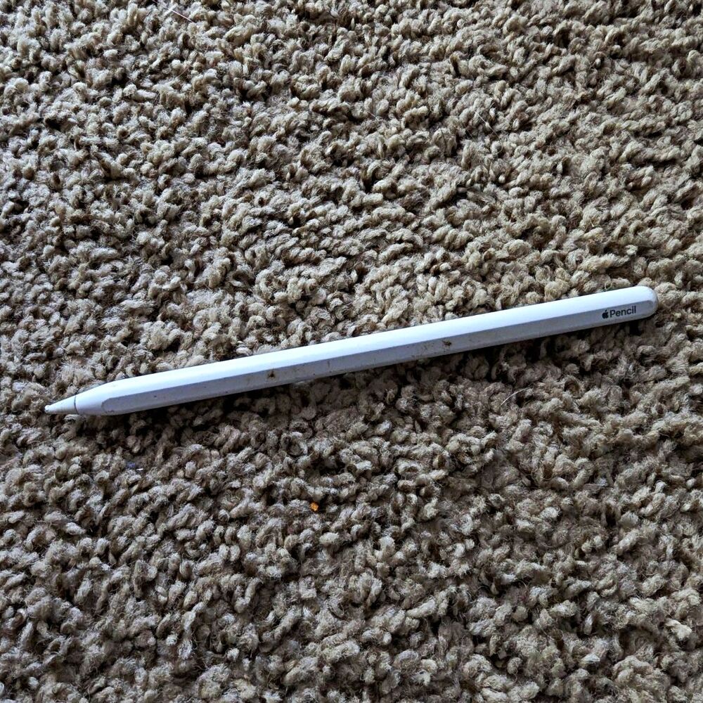 Apple Pencil 2nd Generation Stylus White for iPad Pro Air Mini Untested